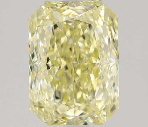1.6 carat Fancy Light Yellow-VS1 Natūralus Radiant Deimantas (1)