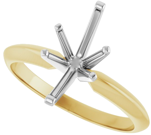 Sužadėtuvių Žiedas „Light Solitaire“ 585 Baltojo Ir Geltonojo Aukso Marquise 12mm x 6mm (5)