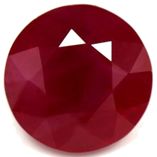2.28 carat RED Round Rubinas (1)