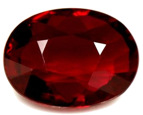 2.07 carat RED Oval Rubinas (1)
