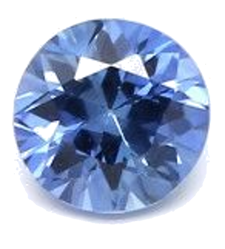 0.28 carat BLUE BRILLIANT cut Round Safyras (1)