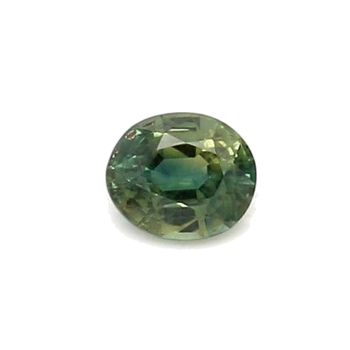 0.52 carat GREEN BRILLIANTSTEP cut Oval Safyras (1)