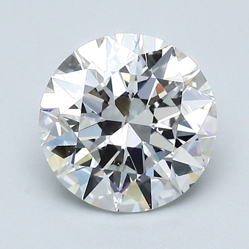 1.51 carat G-SI1 Excellent cut Natūralus Round Deimantas (1)