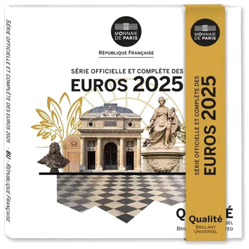 2025 Francija eiro monētu BU komplekts (1)