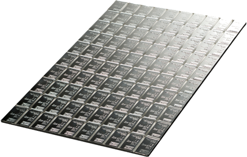 100 x 1 g CombiBar™ Sidabro luitas Valcambi (8)