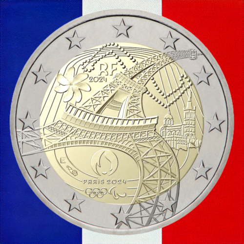 2024 France Olympic Games Paris 2 Euro Coin (2)