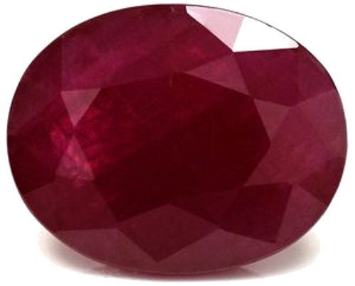 7.74 carat RED Oval Rubinas (1)