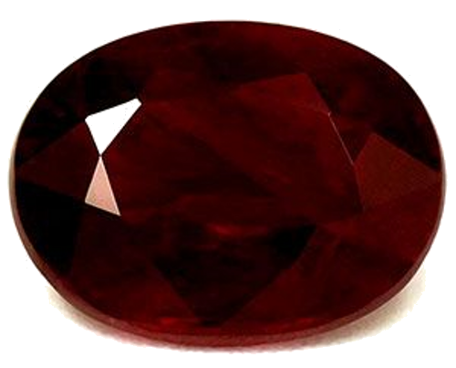 1.4 carat RED Oval Rubinas (1)