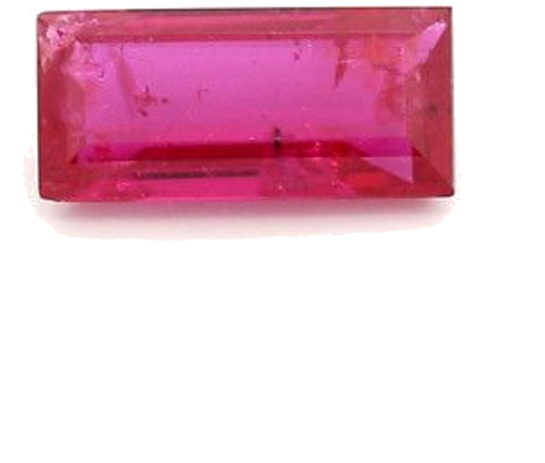 1.1 carat RED STEP cut Other Rubinas (1)