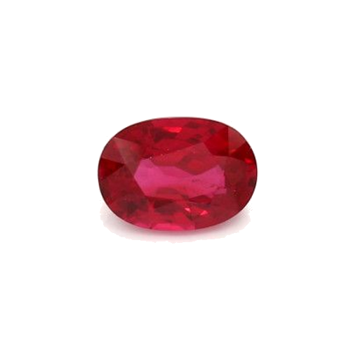 1.11 carat RED BRILLIANTSTEP cut Oval Rubinas (1)