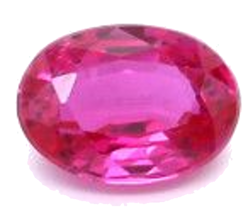 0.24 carat RED BRILLIANTSTEP cut Oval Rubinas (1)