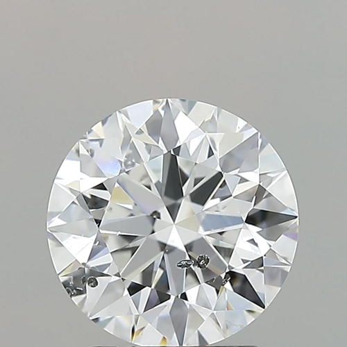 2.01 carat E-SI2 Very Good cut Natūralus Round Deimantas (1)