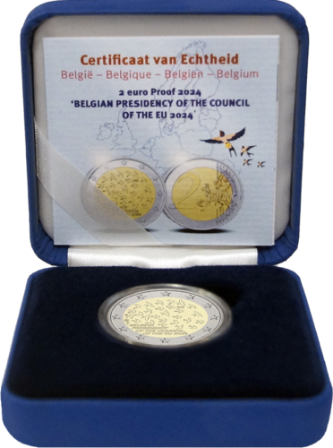 2024 Belgium Presidency of the EU Council 2 euro coin (2)