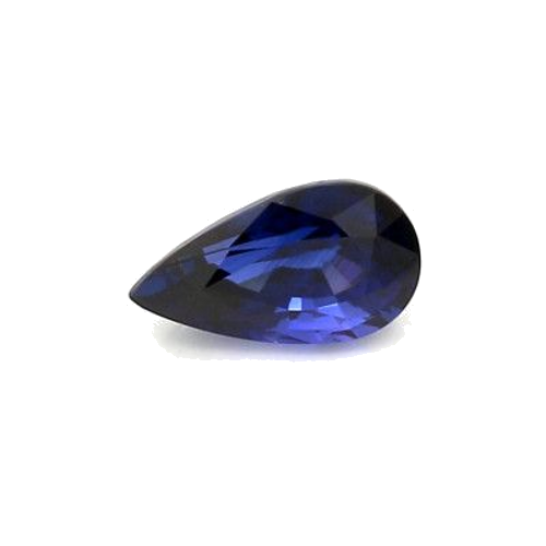 1.02 carat BLUE MODIFIEDBRILLIANTSTEP cut Pear Safyras (1)