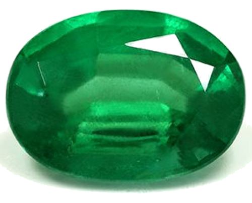 3.85 carat GREEN Oval Smaragdas (1)