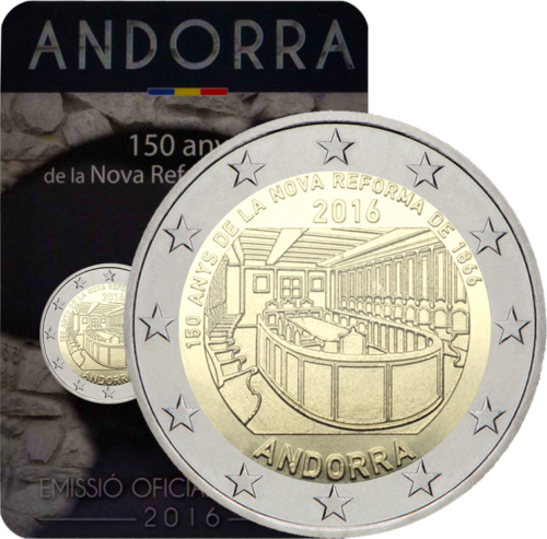 2016 Andorra Reforms 2 euro coin (1)