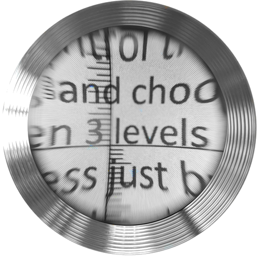 Didinamasis stiklas su integruota matavimo skale LED ir UV apšvietimu 10x (4)