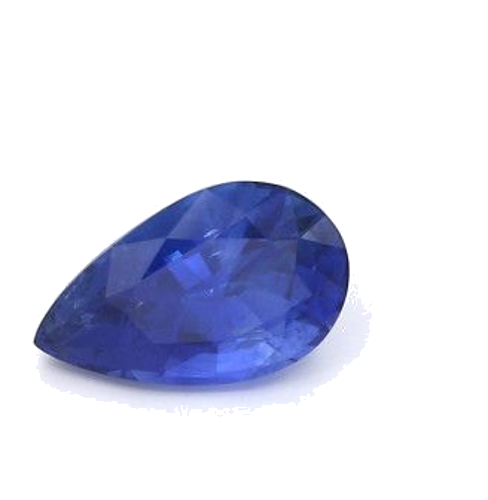 1.76 carat BLUE BRILLIANTSTEP cut Pear Safyras (1)
