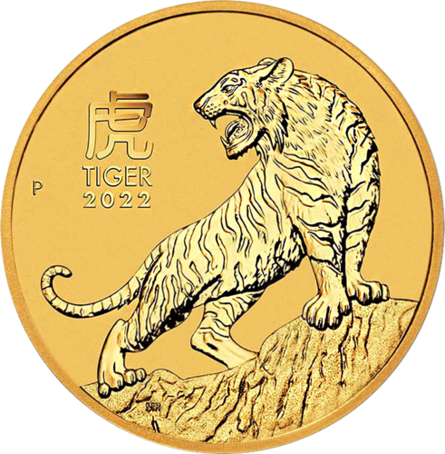 1/10 oz Year of the Tiger (LUNAR III) Australia Gold coin (1)