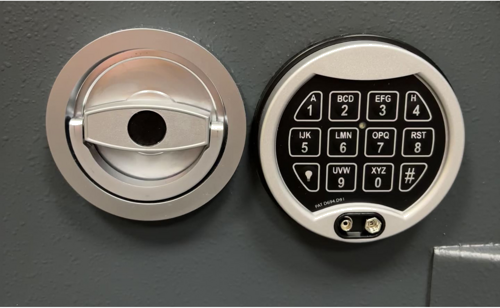 Огнеупорен и защитен от взлом сейф Griffon CL II.50.E (110 кг) (7)