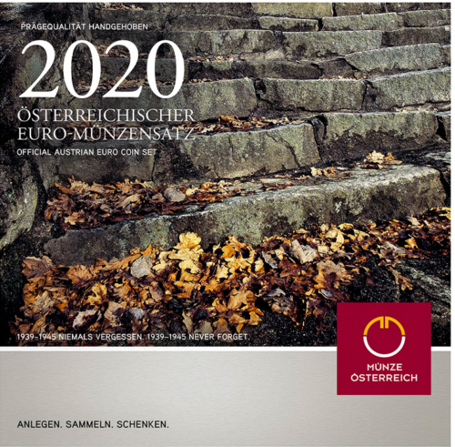 2020 Austrija BU euro monetų rinkinys (1)