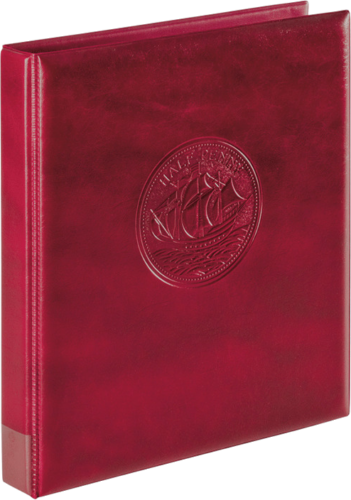 Albums Half Penny dažādām monētām (ar lapām) (6)