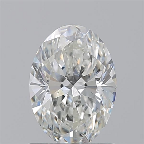 1.21 carat H-SI2 Natūralus Oval Deimantas (1)