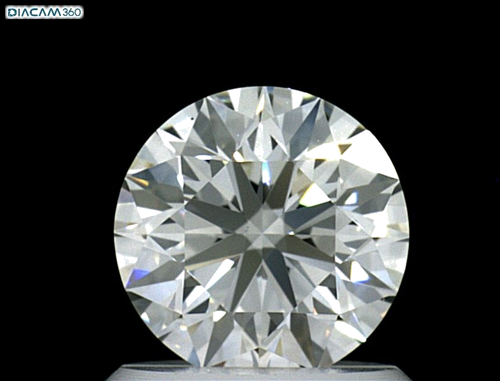 0.95 carat H-VVS2 Excellent cut Natūralus Round Deimantas (1)