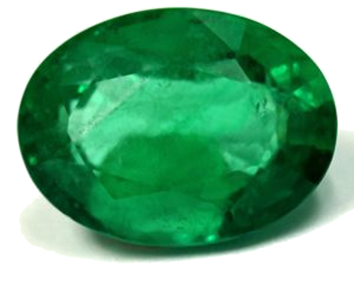 4.87 carat GREEN Oval Smaragdas (1)