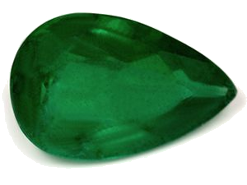 1.73 carat GREEN Pear Smaragdas (1)