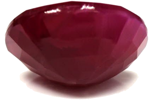 7.08 carat RED Oval Rubinas (1)