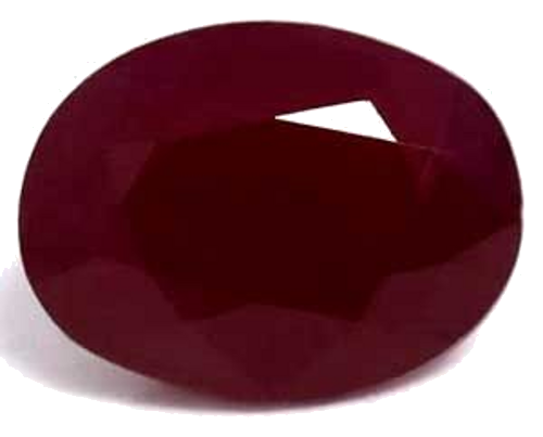 2.1 carat RED Oval Rubinas (1)