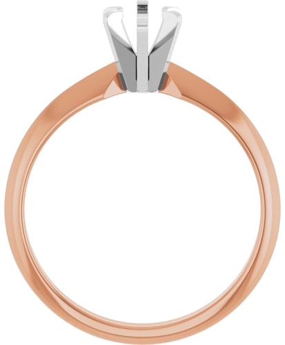 Sužadėtuvių Žiedas „Solitaire“ 585 Baltojo Ir Rožinis Aukso Marquise 8.5mm x 4.5mm (2)