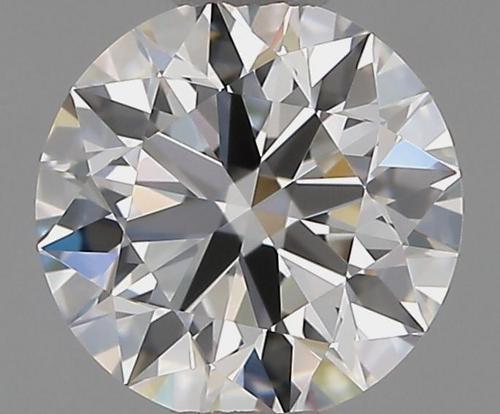 1.03 carat F-VVS2 Excellent cut Natūralus Round Deimantas (1)