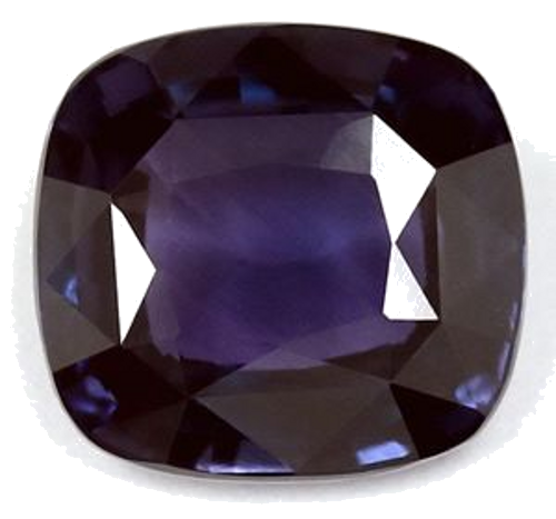 3.63 carat PURPLE Cushion Safyras (1)