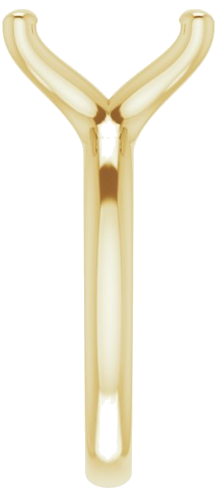 Sužadėtuvių Žiedas „Solitaire“ 14k yellow gold Oval 14mm x 10mm (4)