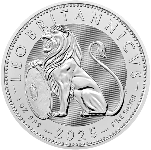 1 oz Лъвът 2025 Австралийска сребърна монета (1)