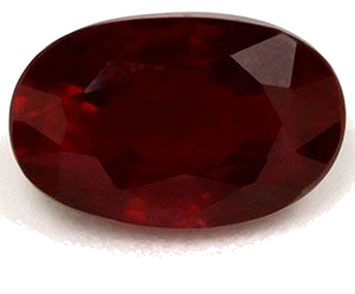 1.02 carat RED Oval Rubinas (1)