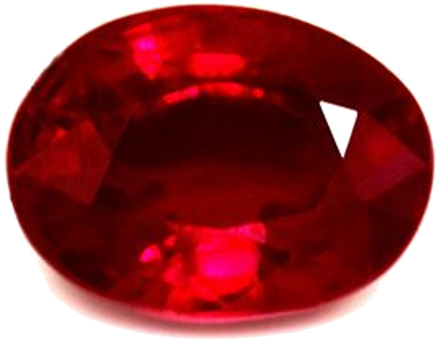 1.15 carat RED Oval Rubinas (1)