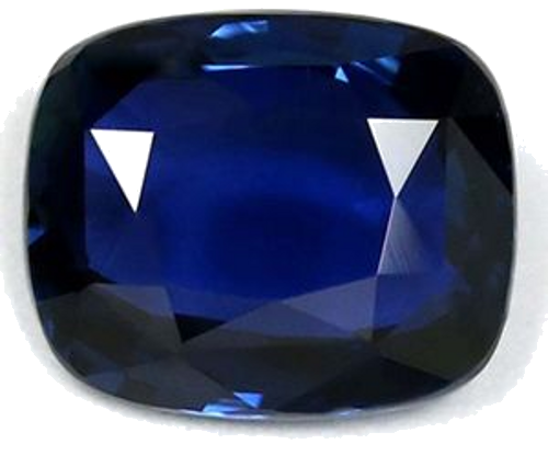 1.58 carat BLUE Cushion Safyras (1)