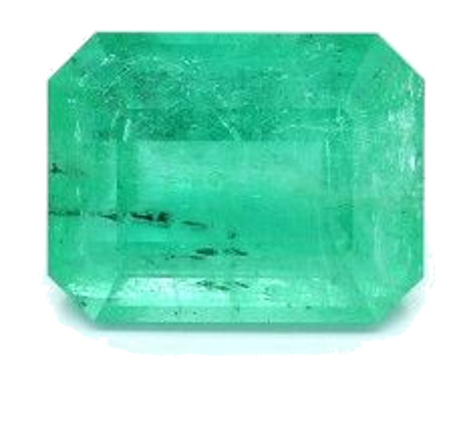 4.65 carat GREEN STEP cut Octagonal Smaragdas (1)