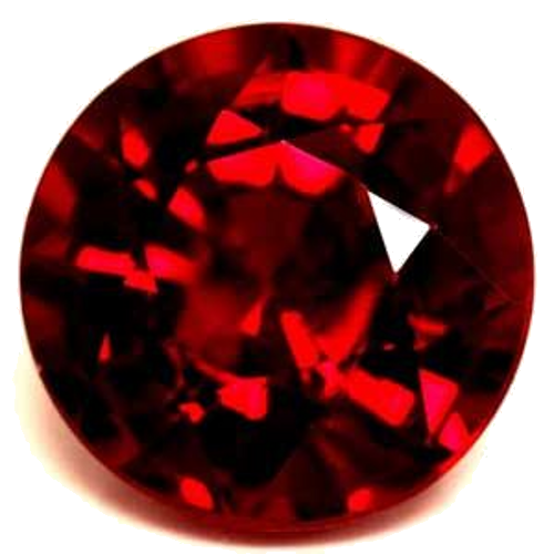 1.3 carat RED Round Rubinas (1)