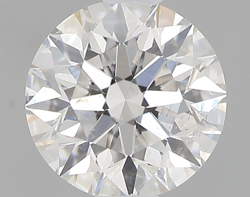 0.53 carat F-SI2 Excellent cut Natūralus Round Deimantas (1)
