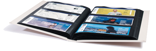 Memories Tickets album for 148 tickets (2)