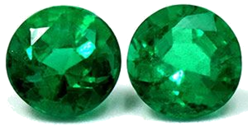 1.57 carat GREEN Round Smaragdas (1)