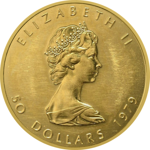 1 oz Maple Leaf Canada Gold Coin (Random year) (1)