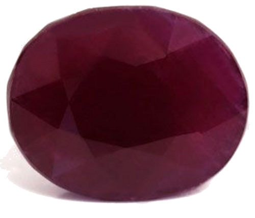 6.82 carat RED Oval Rubinas (1)