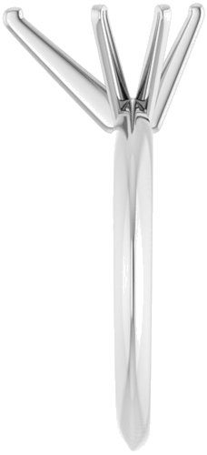 Sužadėtuvių Žiedas „Lightweight Solitaire“ 585 Baltojo Aukso Pear Shape 10.5mm x 6.5mm (4)