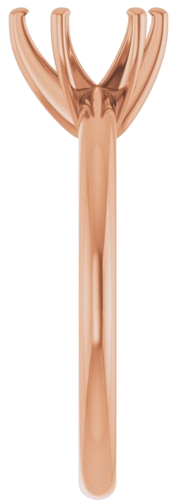 Sužadėtuvių Žiedas 14k rose gold Pear 7mm x 5mm (4)