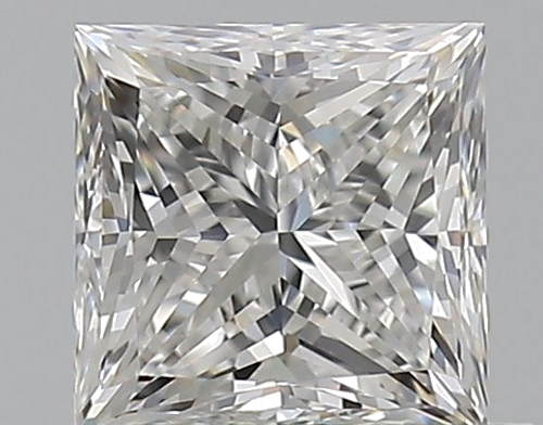 0.7 carat F-VS2 Natūralus Princess Deimantas (1)